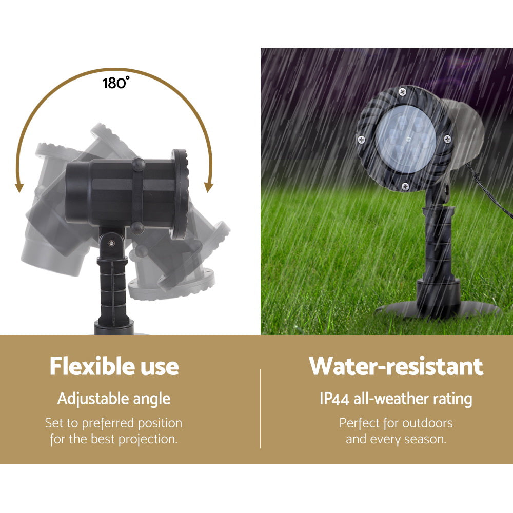 Projector Light Christmas Lights Laser Outdoor Decorations Jingle Jollys