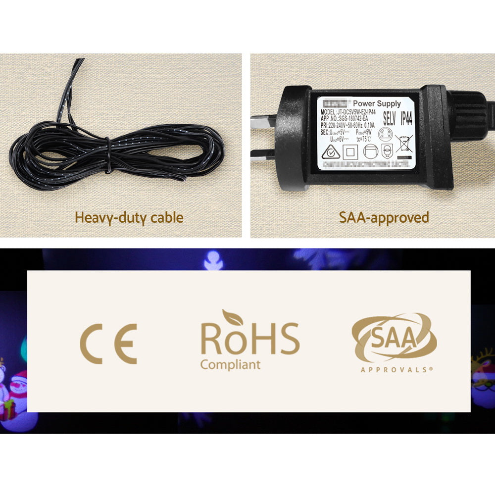 Projector Light Christmas Lights Laser Outdoor Decorations Jingle Jollys