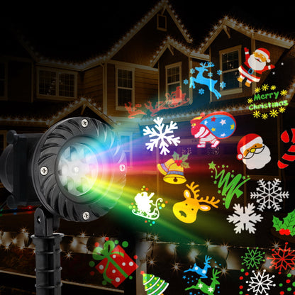 Projector Light Christmas Lights Laser Outdoor Decorations Jingle Jollys
