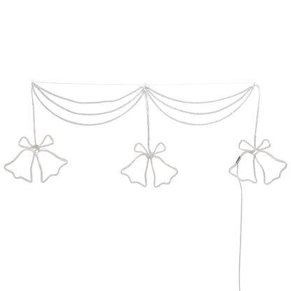 1.8M CHRISTMAS LIGHTS 288 LED BELL MOFIT LIGHT DECORATIONS JINGLE JOLLYS