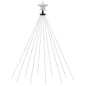 Jingle Jollys 2.5M Christmas Lights Waterfall String Light 300 LED Star Topper