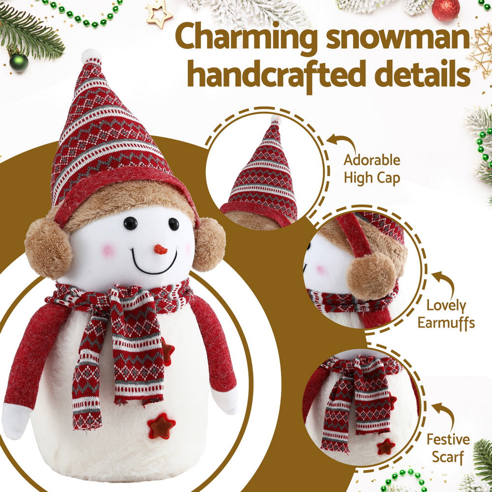 Jingle Jollys Christmas Snowman Handicraft Ornaments Party Decorations 45cm